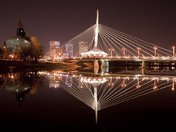 Esplanade Riel Pedestrian Bridge