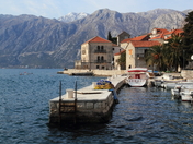 A dock in Perast