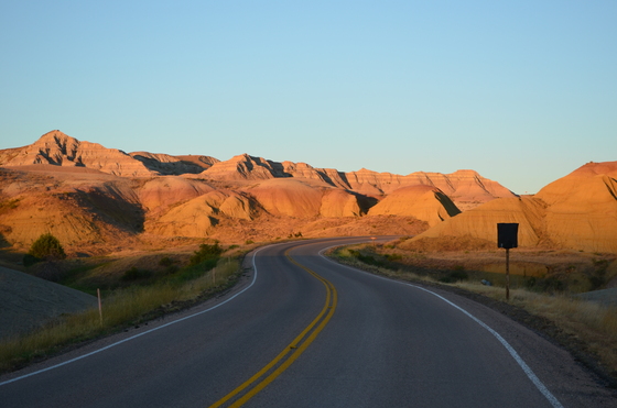 the Badlands