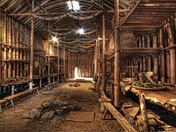 Iroquois Longhouse in HDR
