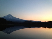 Mt Hood National Park-  Trillium Lake