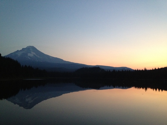 Mt Hood National Park-  Trillium Lake