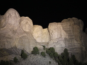 Mount Rushmore w/ the Big Dipper overhead