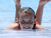 Cooling off in the pool