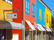 Painted storefronts