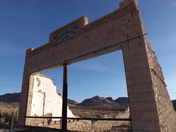 Rhyolite ghost town NV