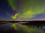 Northern Lights, Lesser Slave Lake, Alberta