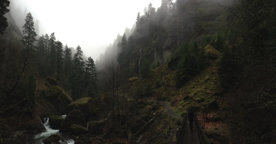 Wahclella Falls, near Bonneville Dam