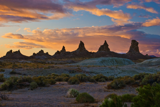 The Trona Pinnacles