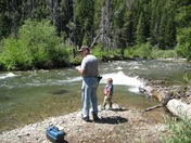 North Fork Campground, Sawtooth National Forest, Idaho