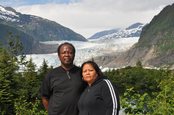 mendenhall glacier / alaska
