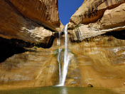 Lower Calf Creek Waterfalls