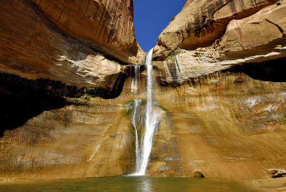 Lower Calf Creek Waterfalls