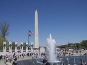 WWII Memorial and Washington Monument