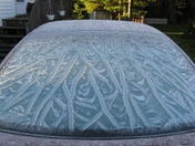 Strange Frost Pattern