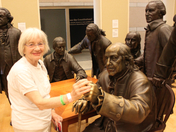 Signers' Hall in the NAtional Constitution Center, Phila, PA