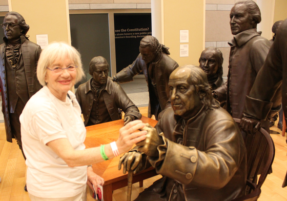 Signers' Hall in the NAtional Constitution Center, Phila, PA