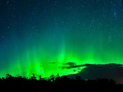 Aurora near Garner Lake