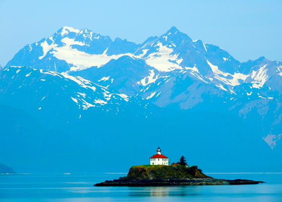 Eldred Rock Lighthouse.. National Historic site