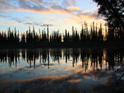 Twilight on the lake