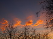 odd looking clouds formations